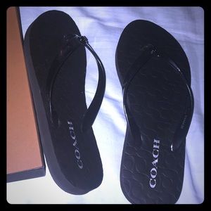 Coach Flip Flops